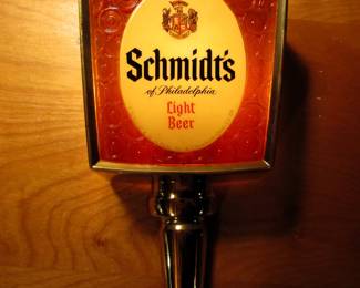 Schmidt's beer sconce