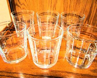 Pasabahce Optic Barrel old fashioned glasses