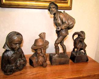 Original Black Forest wood carvings