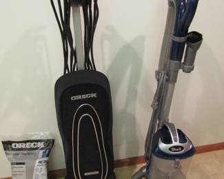 Oreck Graphite & Shark Lift Away vacuums