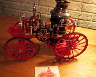 Jim Beam sealed Mississippi Fire Engine decanter