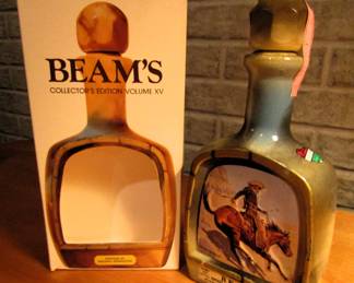 Jim Beam Cowboy decanter