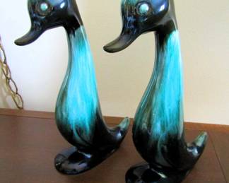 Blue Mountain Pottery ducks