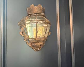 Pair of Mexican wall sconces