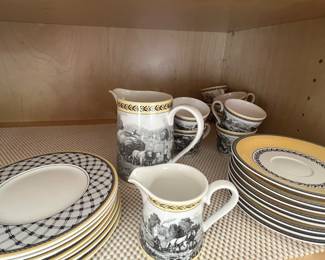 Villeroy & Boch Set of china. Amazing set with many different serving pieces.