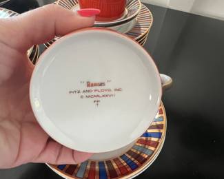 Fitz & Floyd “Ramses” set of China