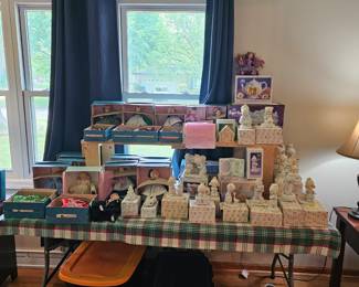 Madame Alexander dolls and Precious Moments