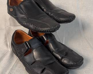 Two Pairs Of Pikolinos Leather Shoes