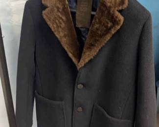 GMS75 Fur Collar Jacket Fodera Doublure Lining