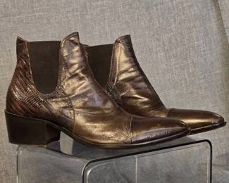 004 Pair of Jo Ghost Italian Handmade Leather Boots