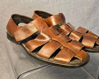 Pair of To Boot New York Adam Derrick Designer Sandals 100 Leather