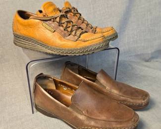 Two pair of Mephisto Mens Casual Shoes