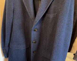 ANGELO NARDELLI Pure Wool Overcoat