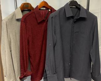 Mens Large Ross Graison Button Downs