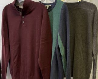 Mens Cashmere Sweaters FLY3, Autumn Cashmere, Kinross Cashmere
