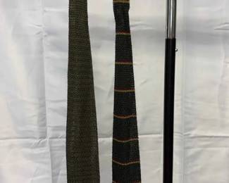 Two Calvin Klein Mens Ties