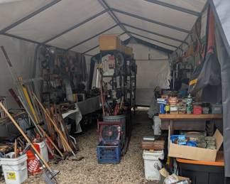 Outside Tool Tent