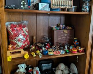 Vintage Toys, Stuffed Animals, Games, Cards and Poker Chips