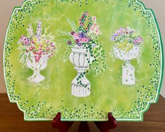 SOLD - set of 4 topiary place mats
