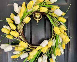 SOLD - Tulip wreath