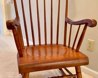 $150 - solid wood, vintage rocking chair
