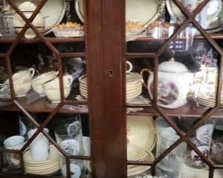 Lots of glassware + Fenton and miscellaneous