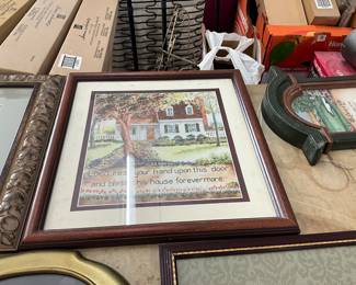 Home Interior Framed Print
