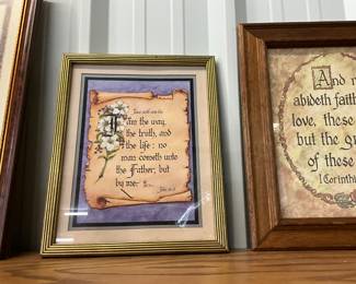 Home Interior Framed Print