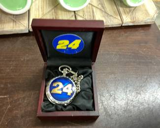 NASCAR #24 Jeff Gordon Pocket Watch