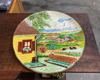 Byron Molds 3D Ceramic Wall Hanging Plate