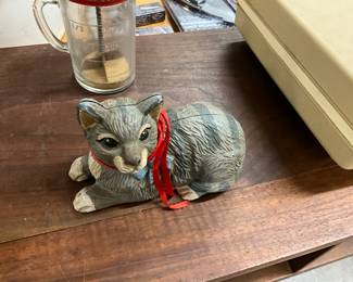 Cast Iron Cat Door Stop