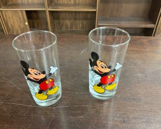 Disney Mickey Mouse Drinking Glasses