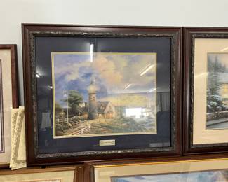 Thomas Kinkade Framed Print