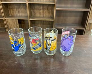 McDonalds Character Glasses