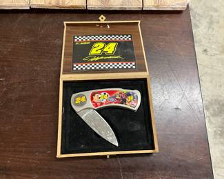 NASCAR #24 Jeff Gordon Pocket Knife