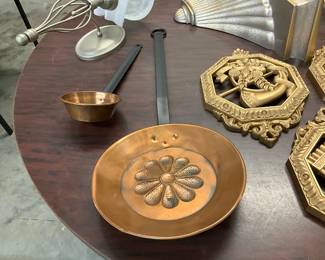 Home Interior Homco Brass Wall Hangings