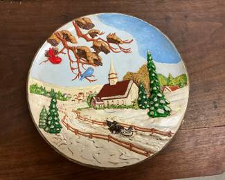 Byron Molds 3D Wall Hanging Plate