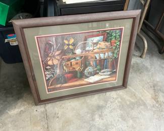 Home Interior Framed Print