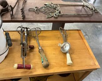 Vintage Egg Beaters & Potato Masher