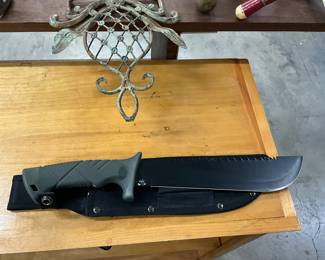 Ozark Trail Machete with Saw Teeth Knife & Sheath