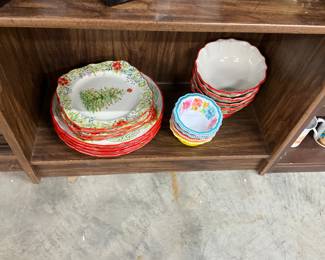 Pioneer Woman Items - Holiday Line Plates - Floral Dessert Bowls - Soup Bowls