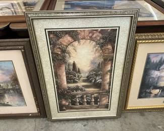 Home Interior Framed Print