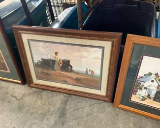 Home Interior Framed Print