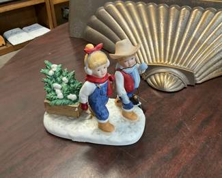 Home Interiors Denim Days Figurine