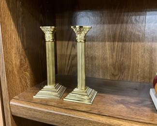 Brass Candlestick  Holders