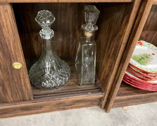 Clear Glass Decanters