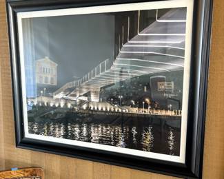 Framed Photography Print of Pedro Arrupe Bridge