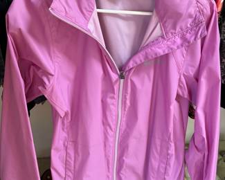 Columbia Women's Pink Windbreaker Jacket – Size Medium