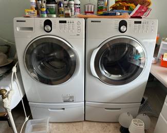 Samsung Washer and Dryer Set
