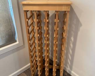 Pine 44 Bottle Wine Rack